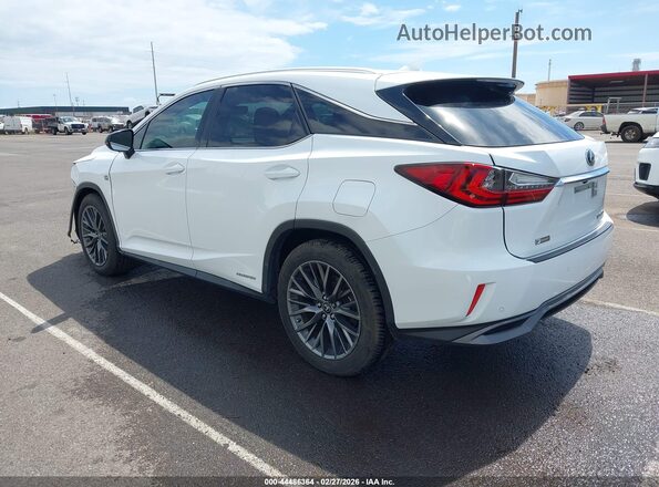 2T2BGMCA6JC022572 2018 LEXUS RX 450H Белый Задняя левая четверть