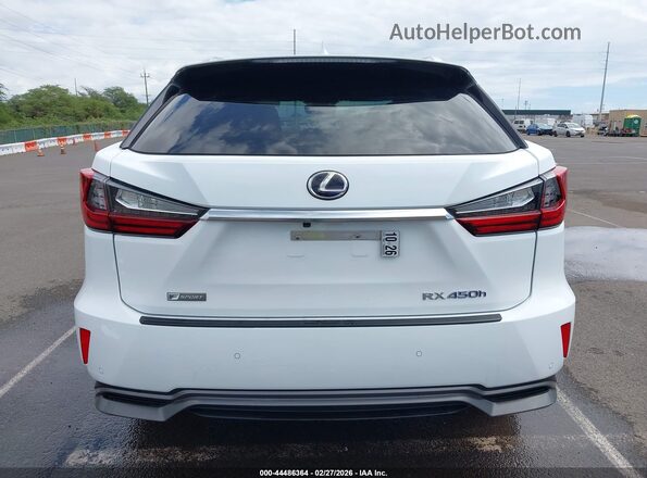 2T2BGMCA6JC022572 2018 LEXUS RX 450H Белый 