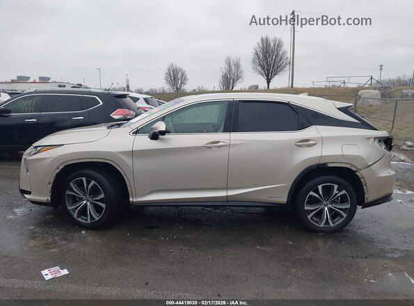 2T2BGMCA6KC037607 2019 LEXUS RX 450H Серебряный 