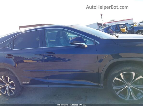 2T2BGMCA7GC004056 2016 LEXUS RX 450H Dark Blue Вид задней части салона