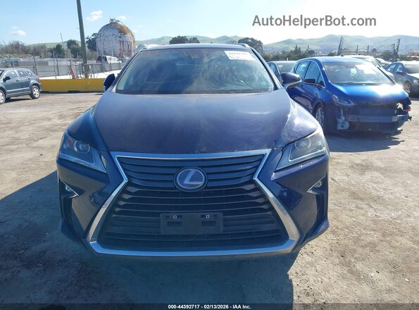 2T2BGMCA7GC004056 2016 LEXUS RX 450H Dark Blue Вид щитка приборов