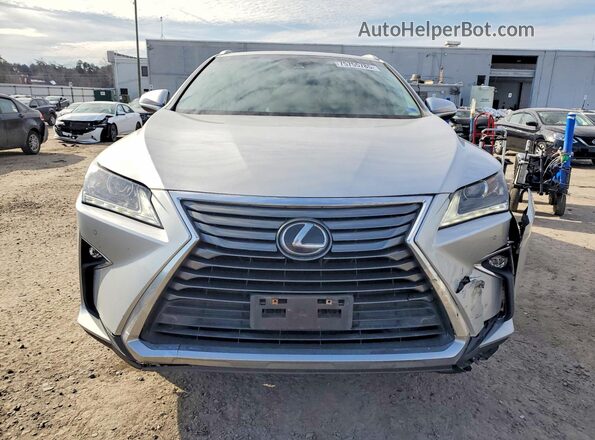 2T2BZMCA0GC004944 2016 LEXUS RX Серебряный Вид спереди