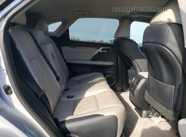 2T2BZMCA0GC004944 2016 LEXUS RX Серебряный Вид задней части салона