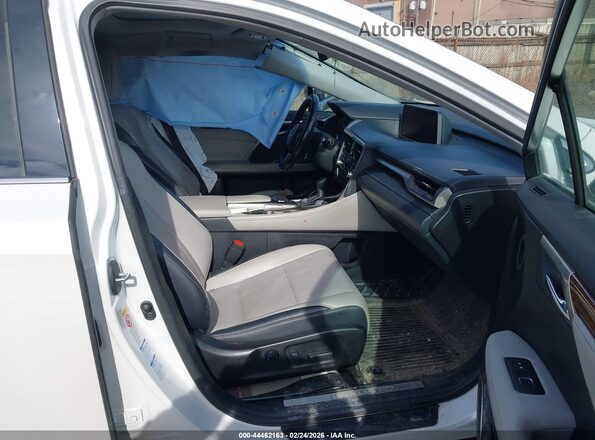 2T2BZMCA0HC076213 2017 LEXUS RX 350 Белый Вид салона спереди