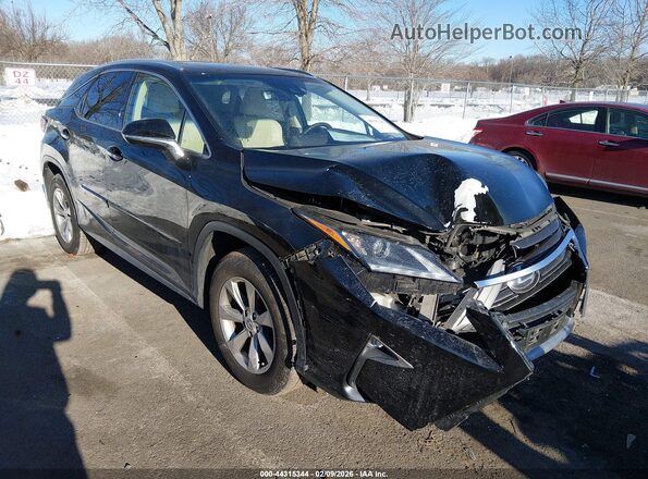 2T2BZMCA0KC190686 2019 LEXUS RX 350 Черный Передняя правая четверть
