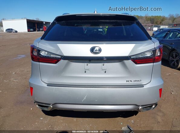 2T2BZMCA1GC011434 2016 LEXUS RX 350 Серебряный 