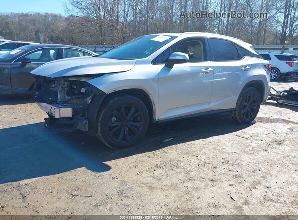 2T2BZMCA1GC011434 2016 LEXUS RX 350 Серебряный Передняя левая четверть