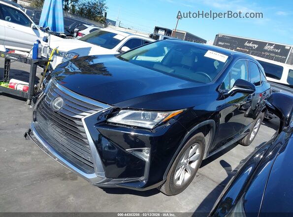 2T2BZMCA1GC012101 2016 LEXUS RX 350 Черный Передняя левая четверть