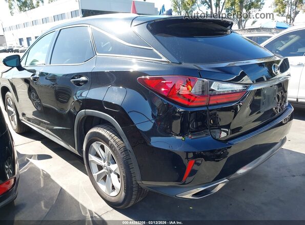 2T2BZMCA1GC012101 2016 LEXUS RX 350 Черный Задняя левая четверть