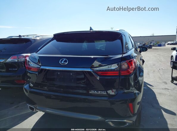 2T2BZMCA1GC012101 2016 LEXUS RX 350 Черный 