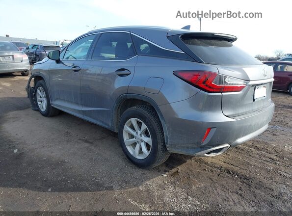 2T2BZMCA1HC059100 2017 LEXUS RX 350 Серый Задняя левая четверть