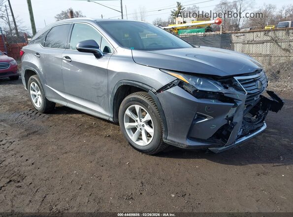 2T2BZMCA1HC059100 2017 LEXUS RX 350 Серый Передняя правая четверть
