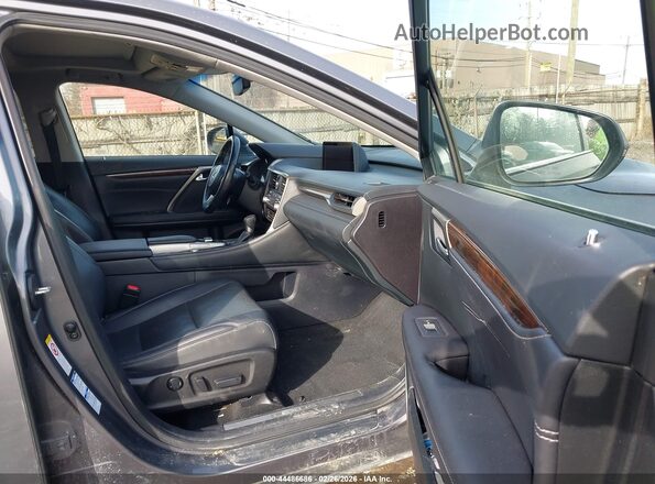 2T2BZMCA1HC059100 2017 LEXUS RX 350 Серый Вид салона спереди