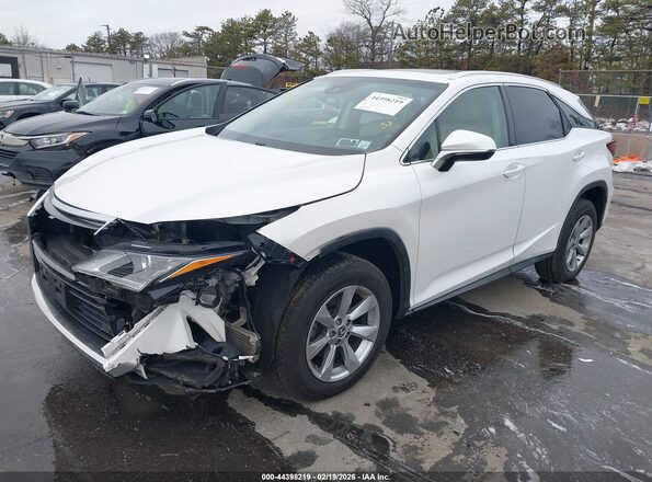 2T2BZMCA1KC206989 2019 LEXUS RX 350 Белый Передняя левая четверть