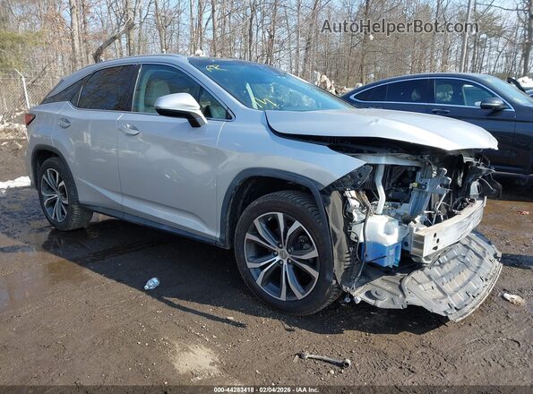 2T2BZMCA2HC079601 2017 LEXUS RX 350 Серебряный Передняя правая четверть