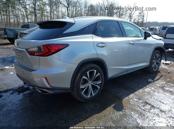 2T2BZMCA2HC079601 2017 LEXUS RX 350 Серебряный Задняя правая четверть