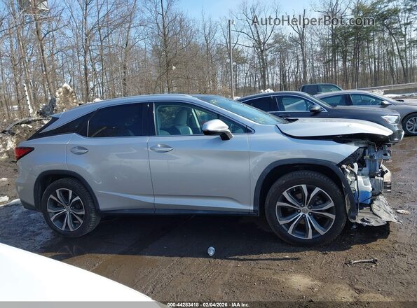 2T2BZMCA2HC079601 2017 LEXUS RX 350 Серебряный Вид задней части салона