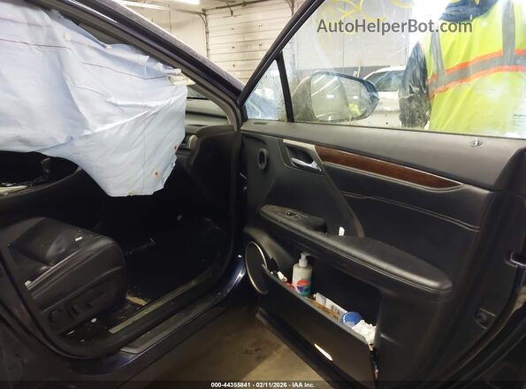 2T2BZMCA2HC126285 2017 LEXUS RX 350 Синий Вид салона спереди