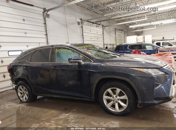 2T2BZMCA2HC126285 2017 LEXUS RX 350 Синий Панорамный вид салона 360°