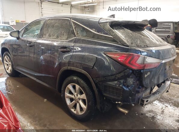 2T2BZMCA2HC126285 2017 LEXUS RX 350 Синий Задняя левая четверть