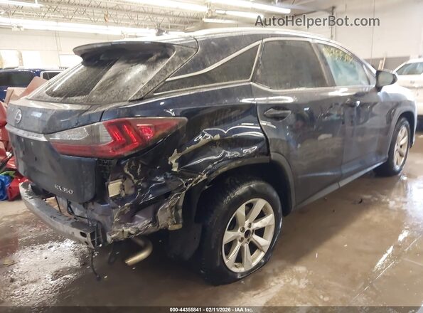 2T2BZMCA2HC126285 2017 LEXUS RX 350 Синий Задняя правая четверть