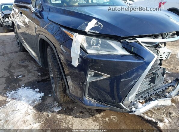 2T2BZMCA3GC023293 2016 LEXUS RX 350 Синий Вид задней части салона