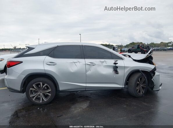 2T2BZMCA3JC155137 2018 LEXUS RX 350 Серебряный Вид задней части салона