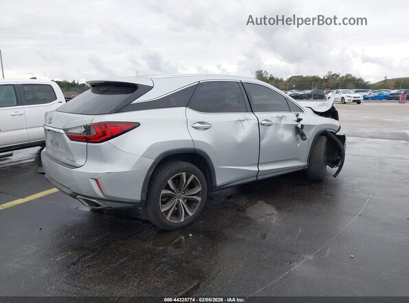 2T2BZMCA3JC155137 2018 LEXUS RX 350 Серебряный Задняя правая четверть