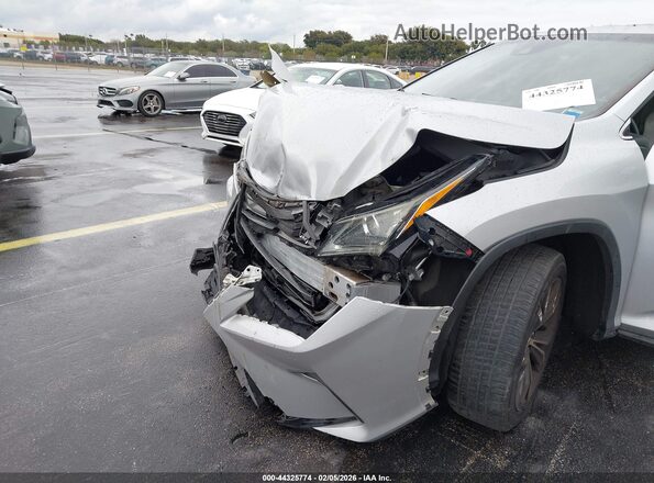 2T2BZMCA3JC155137 2018 LEXUS RX 350 Серебряный Вид спереди