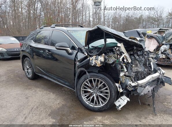 2T2BZMCA3KC168200 2019 LEXUS RX 350 Черный Передняя правая четверть