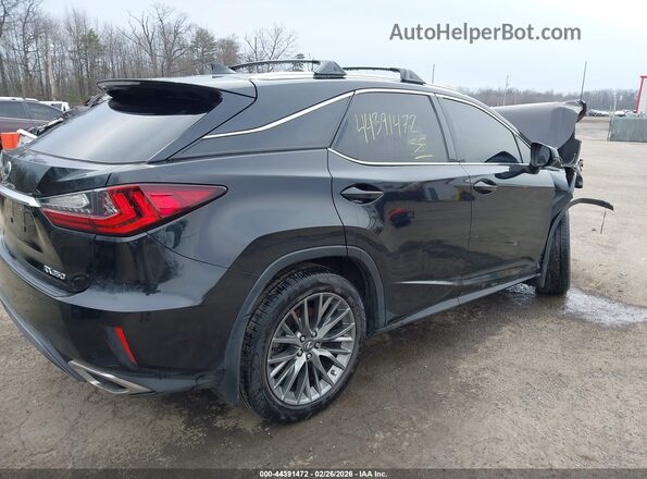 2T2BZMCA3KC168200 2019 LEXUS RX 350 Черный Задняя правая четверть