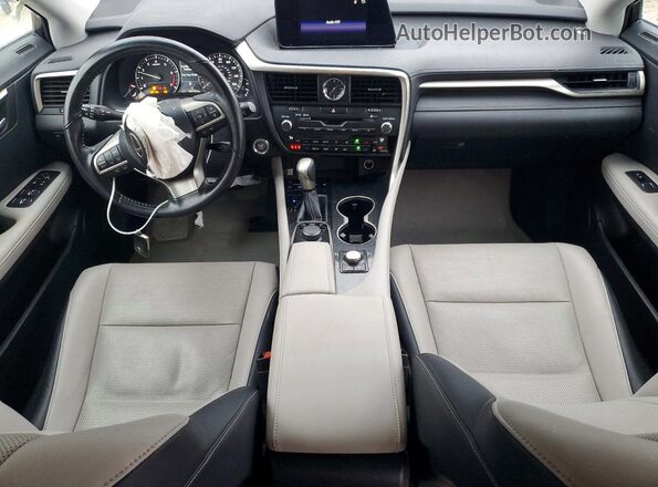 2T2BZMCA3KC209103 2019 LEXUS RX Серебряный Вид панели приборов