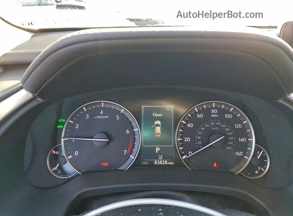 2T2BZMCA3KC211773 2019 LEXUS RX Серебряный Вид щитка приборов
