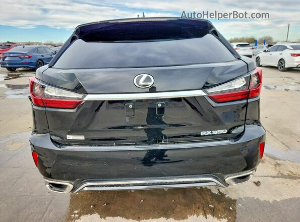 2T2BZMCA4GC048879 2016 LEXUS RX Черный Вид сзади