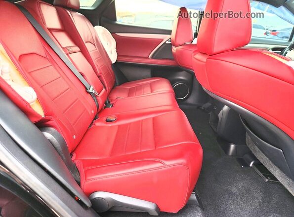 2T2BZMCA4GC048879 2016 LEXUS RX Черный Вид задних сидений
