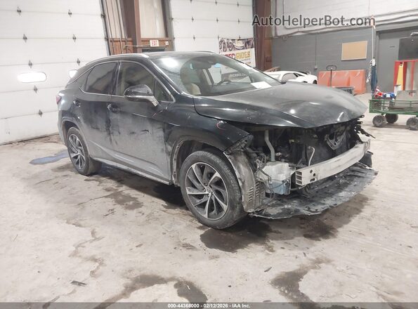 2T2BZMCA4JC153008 2018 LEXUS RX 350 Черный Передняя правая четверть