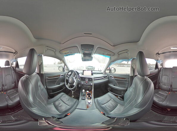 2T2BZMCA4KC186883 2019 LEXUS RX White Панорамний вид салону 360°