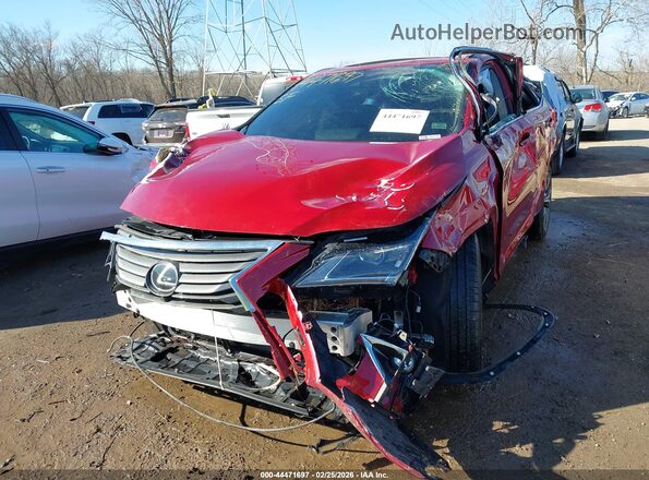 2T2BZMCA5JC157147 2018 LEXUS RX 350 Красный Вид спереди