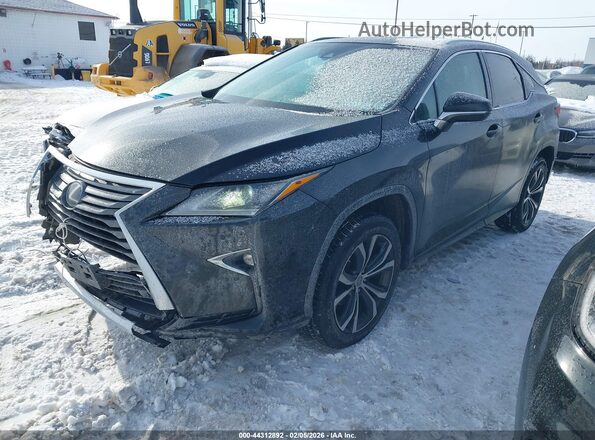 2T2BZMCA7GC053834 2016 LEXUS RX 350 Черный Передняя левая четверть