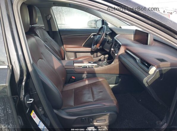2T2BZMCA7GC053834 2016 LEXUS RX 350 Черный Вид салона спереди