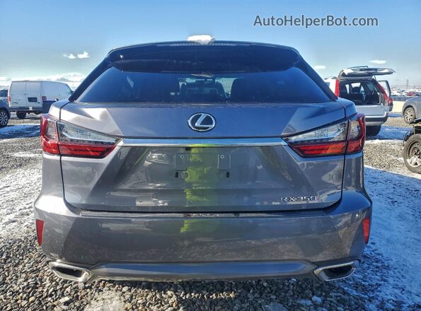 2T2BZMCA8GC011690 2016 LEXUS RX Серый Вид сзади