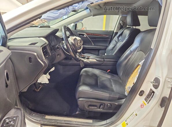 2T2BZMCA8GC012404 2016 LEXUS RX White Vista interior delantera