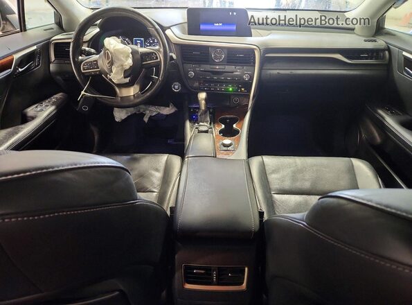 2T2BZMCA8GC012404 2016 LEXUS RX White Vista del salpicadero