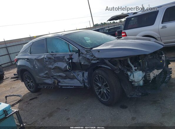 2T2BZMCA8JC138558 2018 LEXUS RX 350 Серый Вид задней части салона