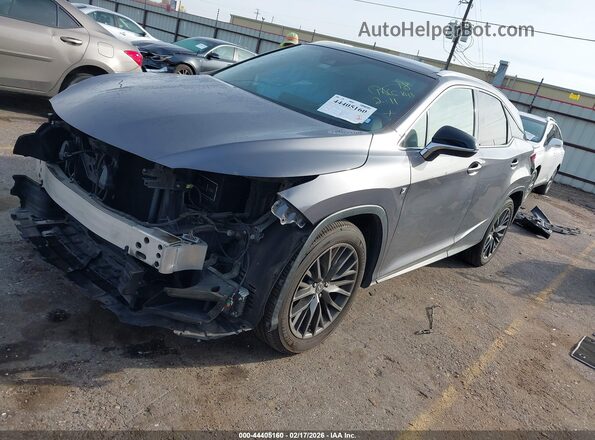 2T2BZMCA8JC138558 2018 LEXUS RX 350 Серый Передняя левая четверть