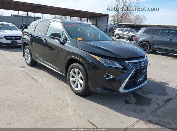 2T2BZMCA9GC009432 2016 LEXUS RX 350 Черный Передняя правая четверть