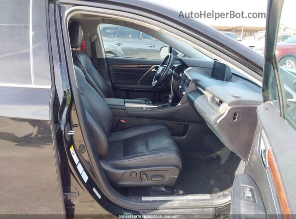 2T2BZMCA9GC009432 2016 LEXUS RX 350 Черный Вид салона спереди