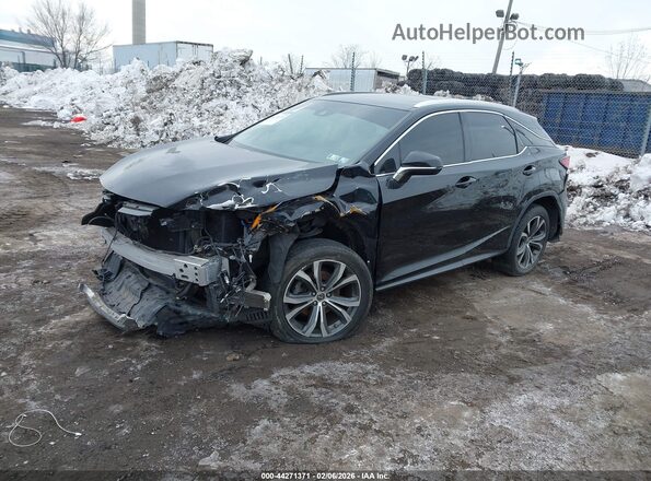 2T2BZMCA9JC147169 2018 LEXUS RX 350 Черный Передняя левая четверть