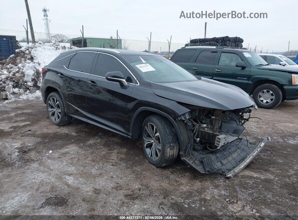 2T2BZMCA9JC147169 2018 LEXUS RX 350 Черный Передняя правая четверть