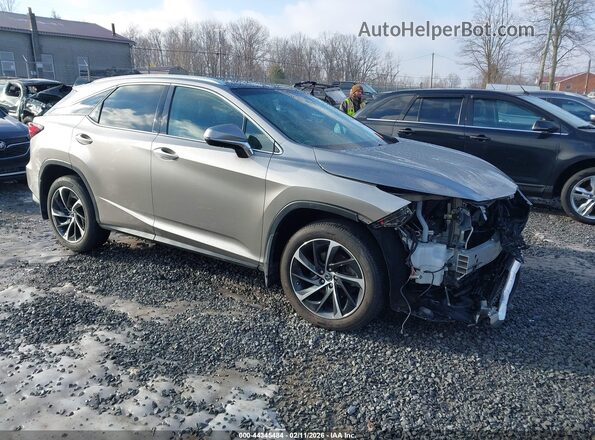 2T2BZMCA9JC153926 2018 LEXUS RX 350 Серебряный Передняя правая четверть